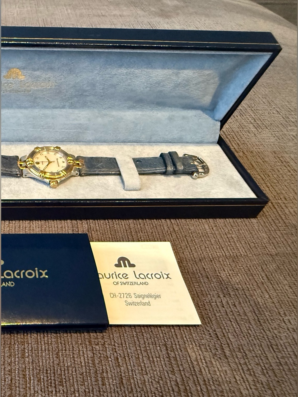 Maurice Lacroix ladies Calypso quartz watch